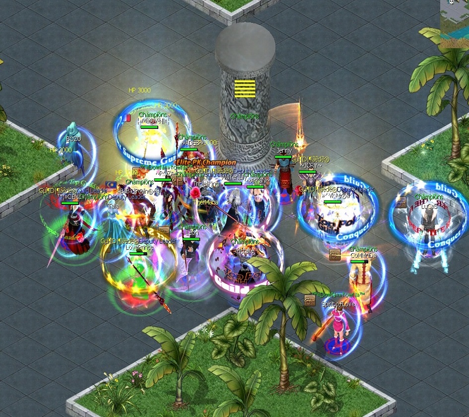 Big Guild War Winners